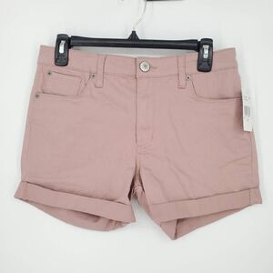 NWT STS Blue Stitch Fix women's dusty rose molly shorts high rise Size 28